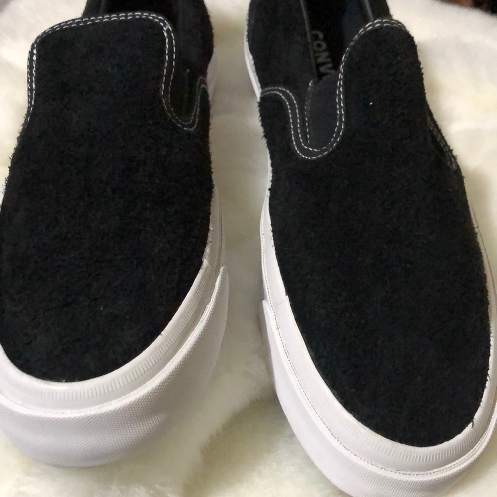 Like New Black Converse All Star slip on